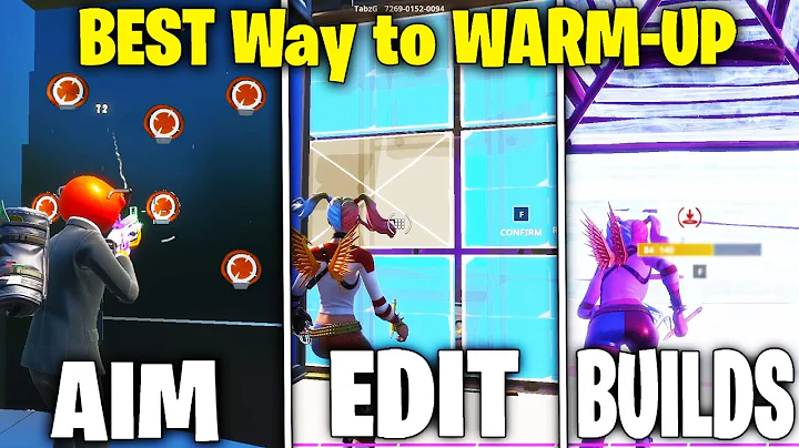 The BEST Fortnite Warm-Up Maps that ALL PROS Use!! – Edit, Aim & Builds for KBM & Controller!!
