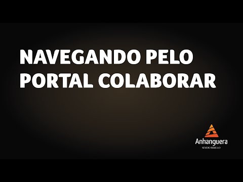 Navegando pelo Portal Colaborar