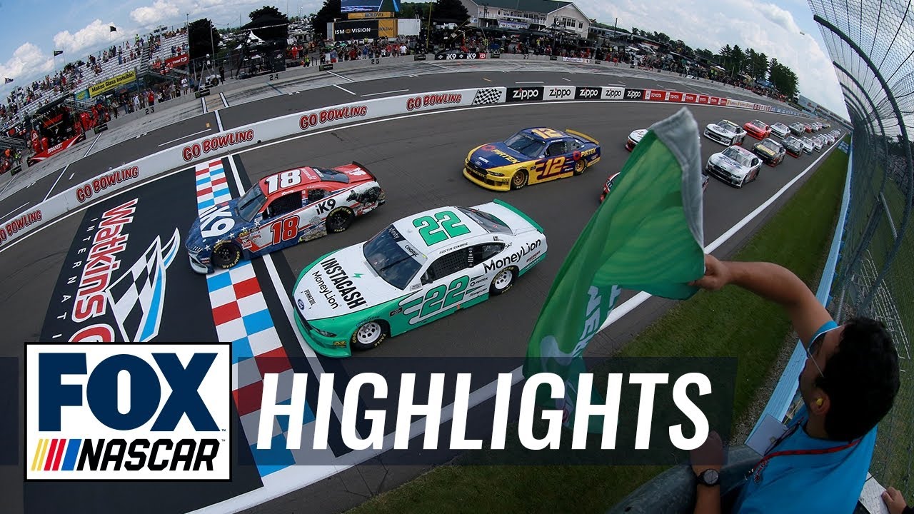Zippo 200 at The Glen | NASCAR on FOX HIGHLIGHTS