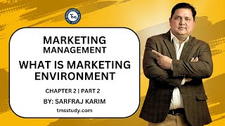 What is Marketing Environment | Marketing Management Chapter 2 | Dr Sarfaraz Karim