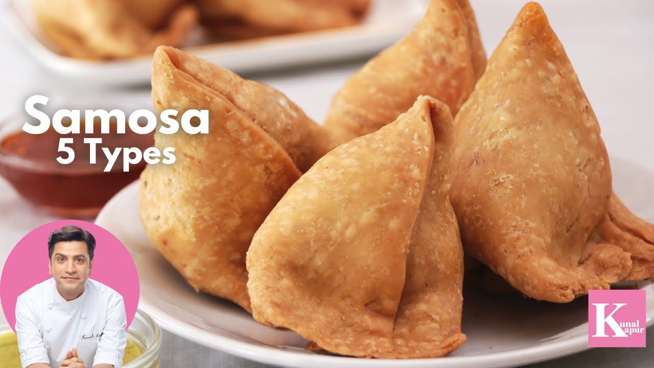 Samosa Recipe, Punjabi Samosa Banane ka Tareeka, Tasty Samosa 5 Different  Shapes