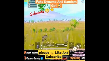 Fake Dynamo | Troll To Random Player | #short😂😂