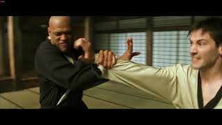 Morpheus is Fighting Neo in HD