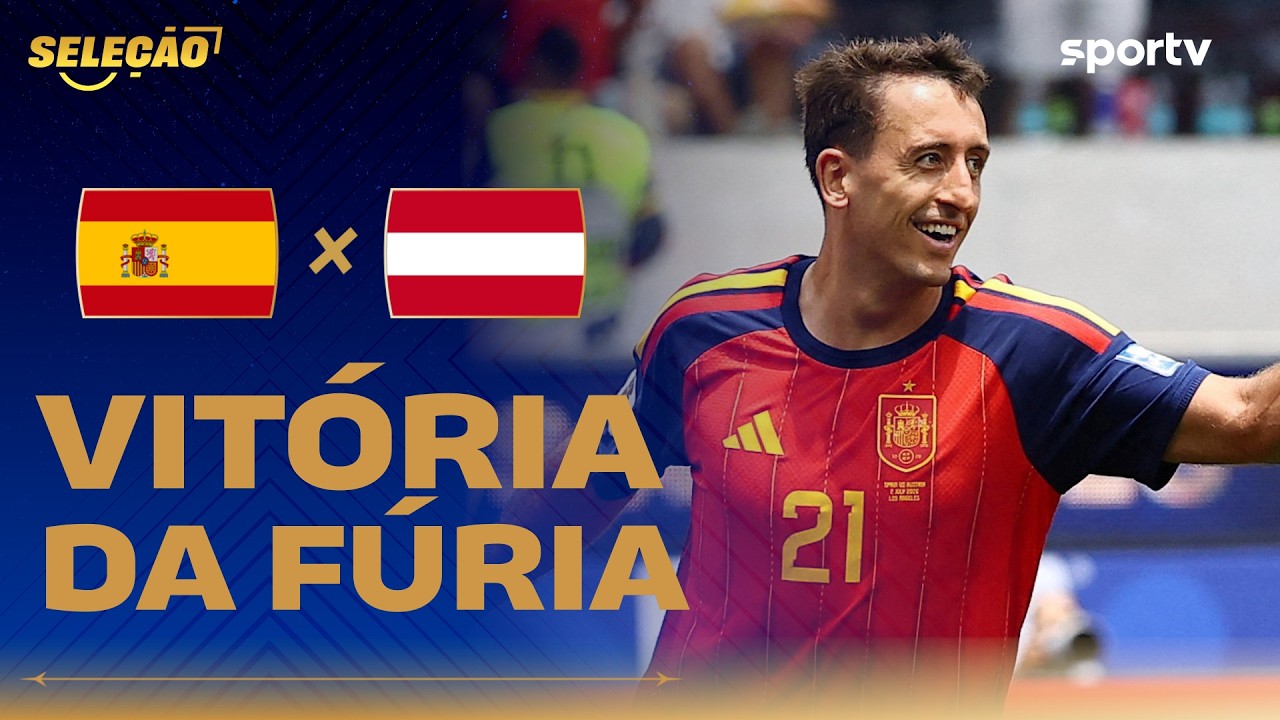 ESPANHA 3 X 0 ÁUSTRIA | ESPANHÓIS NAS OITAVAS | Giro da Rodada | Copa do Mundo 2026 | sportv