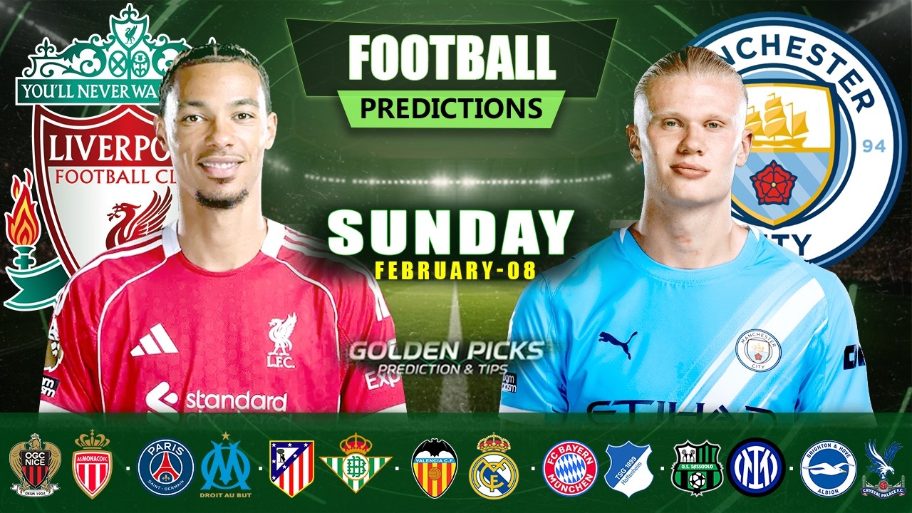 Football Predictions Today 08 February | Possible Scores, Corners & Cards | Golden Picks Plus