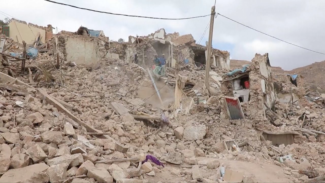 On the scene: Almost all houses destroyed in Morocco's worst-hit areas