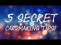 5 SECRET Cardmaking Tips! (Plus bonus tips) April Fools Joke