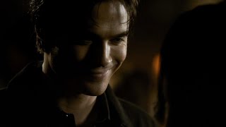 TVD 1x22 - Damon and Elena talking about their friendship | Delena Scenes HD Resimi