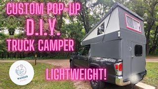 DIY Popup Truck Camper Build Tour
