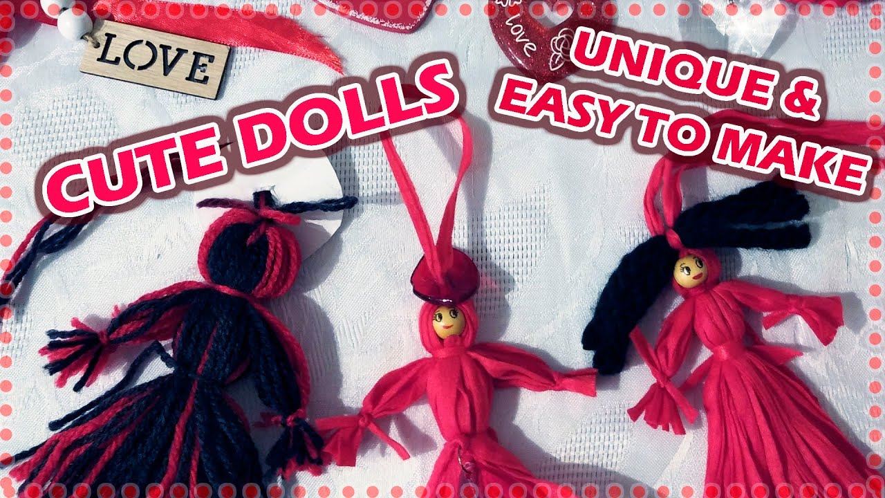 CREATE Inexpensive and UNIQUE Dolls for Gifts and Toys this Valentines Day