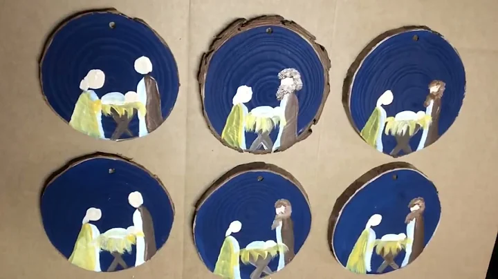 Away in the Manger Nativity Ornament