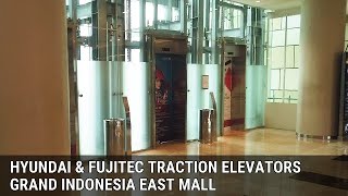 Grand Indonesia East Mall Elevators (Lifts)  - Hyundai & Fujitec Traction & Scenic