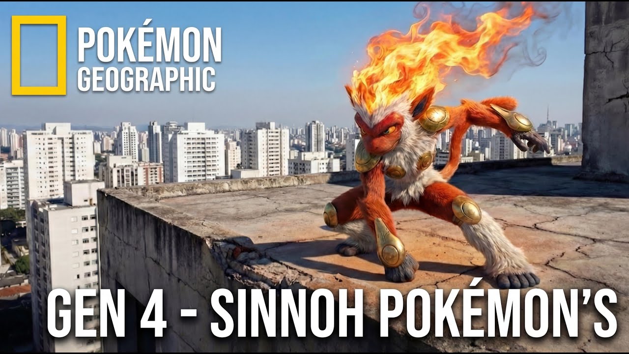 Pokémon In Real Life | All 49 Gen 4 – Sinnoh Pokémon (Reimagined With AI)