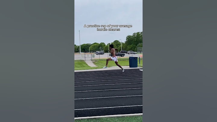 Bro not even a real hurdler fr