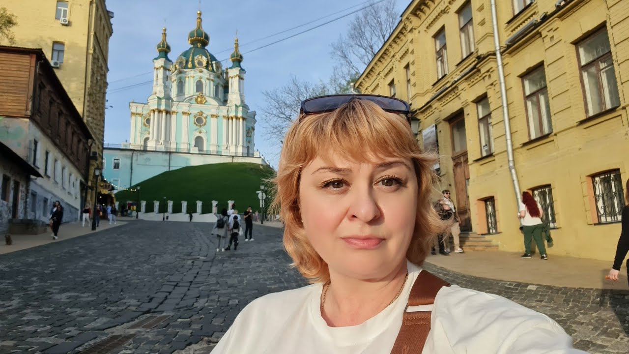 Днепр Киев🌎‼️Вечерний Крещатик ‼️Стеклянный мост‼️Ракетный удар‼️ ...