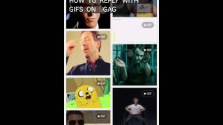 How to post a gif on 9gag