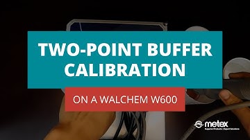 Two-Point Buffer Calibration on a Walchem W600