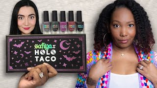 Testing SAFIYA NYGAARD x HOLO TACO Halloween Collection