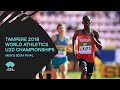 Men's 800m Final - World Athletics U20 Championships Tampere 2018