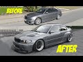 building an E46 FACELIFT ROCKETBUNNY WIDEBODY in 10 minutes