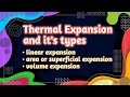 Thermal expansion class 11
