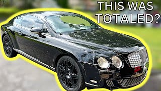 I BOUGHT A BENTLEY AFTER SOMEONE CRASHED IT by Ed Gasket 1,077 views 9 months ago 8 minutes, 18 seconds