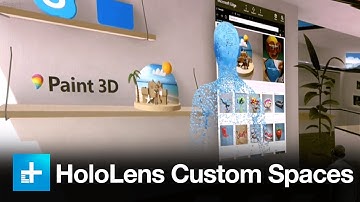Microsoft HoloLens Custom Spaces and HoloTours Demo
