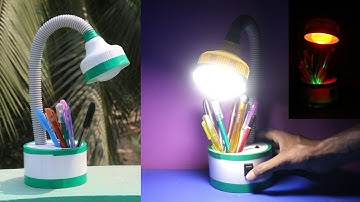 How to Make Table Lamp at Home । Easy And Simple। 2021