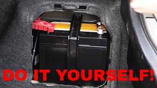 Easy! Toyota Camry Hybrid 12V Battery Replacement