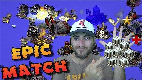 Long and Epic Final Match 7 Players Free For All with Crates Red Alert 2 Yuri