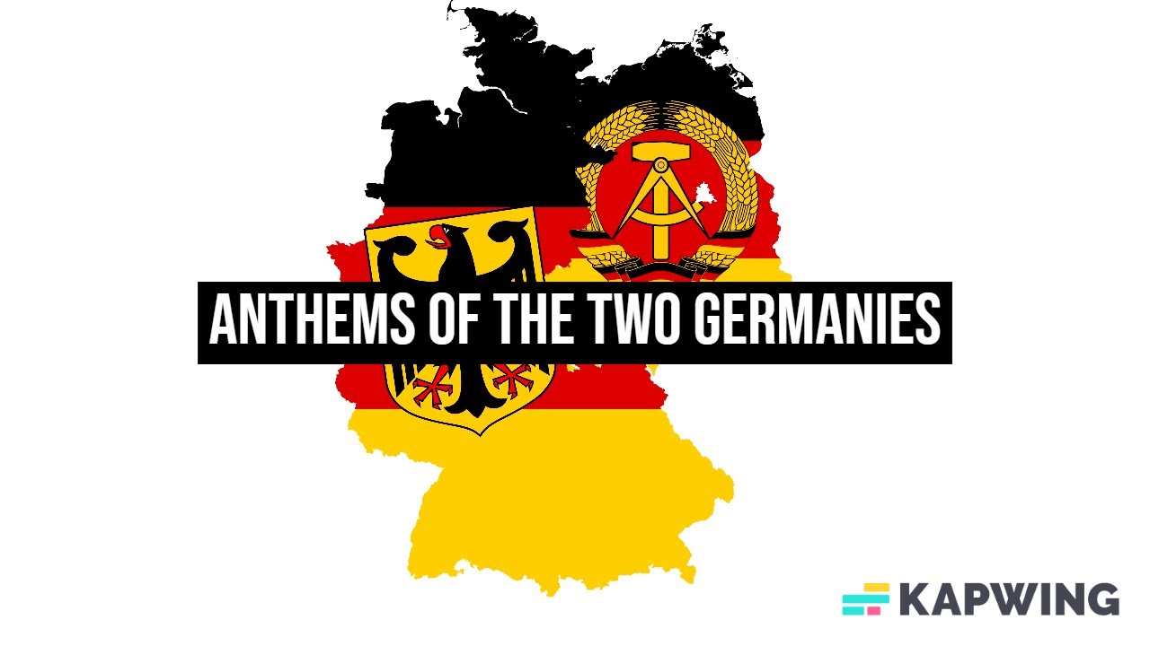 Anthems of the Two Germanies - YouTube