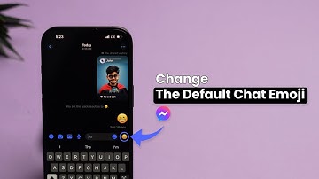 Hoe verander ik de standaardchat-emoji in Messenger?