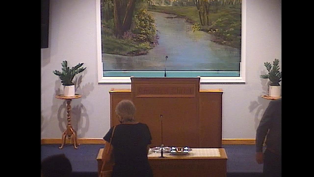 Chipman Road Church of Christ Services Livestream Sunday Morning Bill