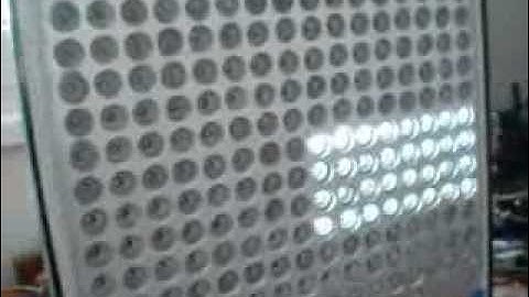 Word Clock - display matrix test