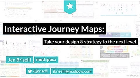 Webinar: Interactive Journey Maps: Taking Your Design Strategy to the Next Level