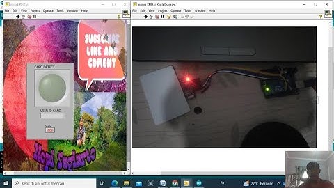 PROJEK 5 LABVIEW+LINX+ARDUINO+RFID