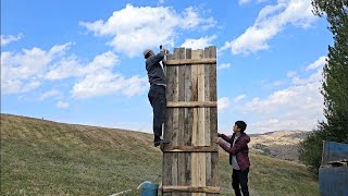 Making the World's Largest Sawdust Stove | Episode 1 by İSA BULUT 1,728 views 6 months ago 8 minutes, 45 seconds