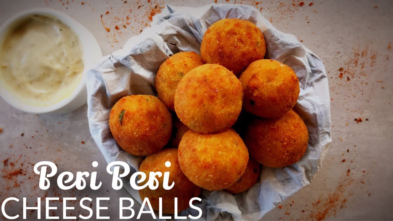Peri Peri Cheese Balls | Piri Piri Cheese Balls | Party Starter Recipe | Snack | How to Cook