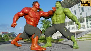 What If? Red Hulk Appears & Fights Hulk (2024) - The Great War After The Ultron Era [HD]