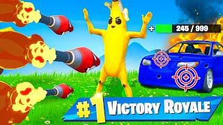 I Protected My Car and WON! (Fortnite Cars Update)