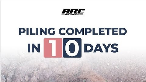 PILING | Groundbreaking | Soil Compaction