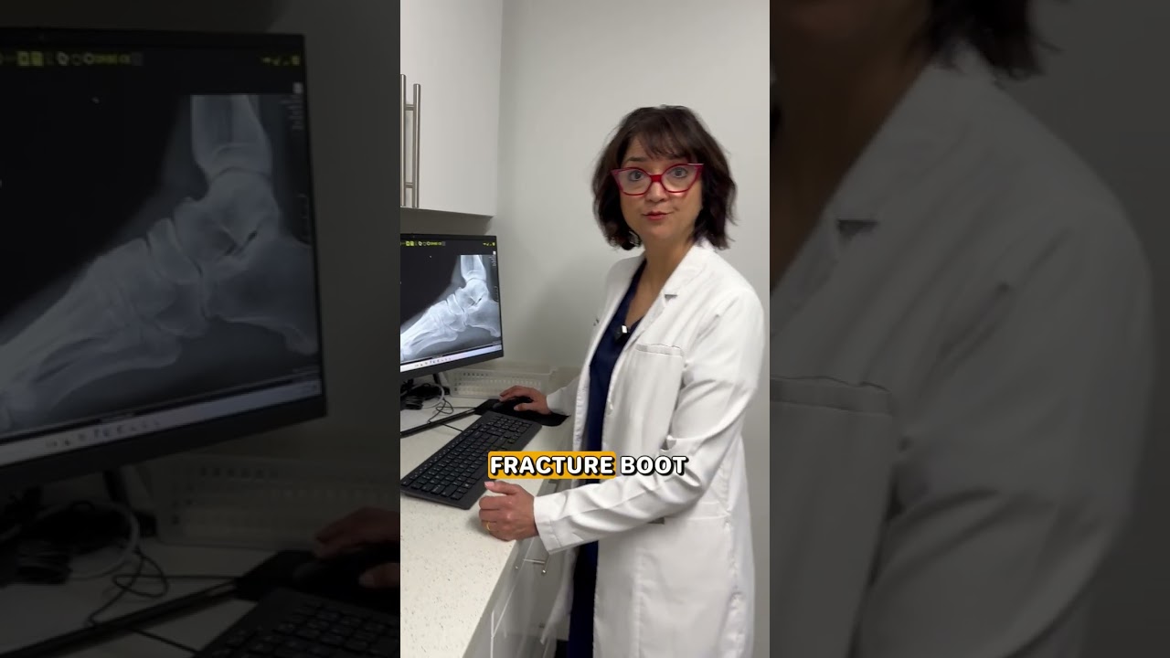DR AMIN GOES THROUGH A FOOT FRACTURE X-RAY