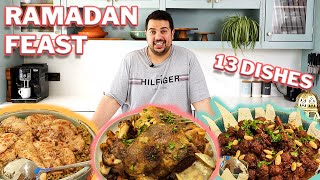 We Cooked A MASSIVE Ramadan Dinner For 20 Friends