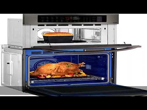 LG LWC3063BD 30 Black Stainless Convection Double Wall Oven - YouTube