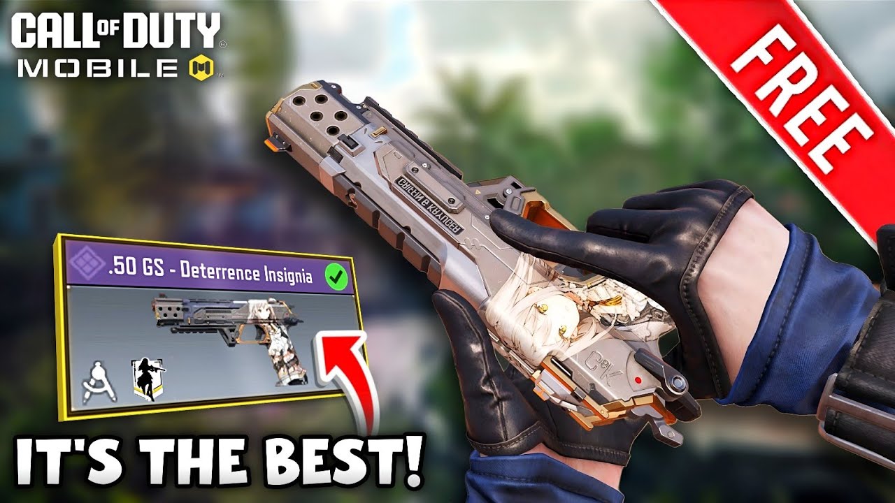 Free .50 GS - Deterrence Insignia is now the best Epic .50 GS in CODM