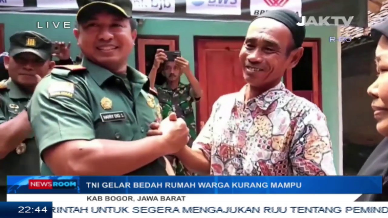 Memperingati Hut Ke 74 RI, TNI Bedah Rumah Warga Kurang Mampu kesehatan masyarakat ui