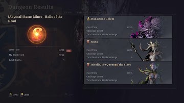 Bless Unleashed  DG 40 Abyss Halls of the Dead 7.48min
