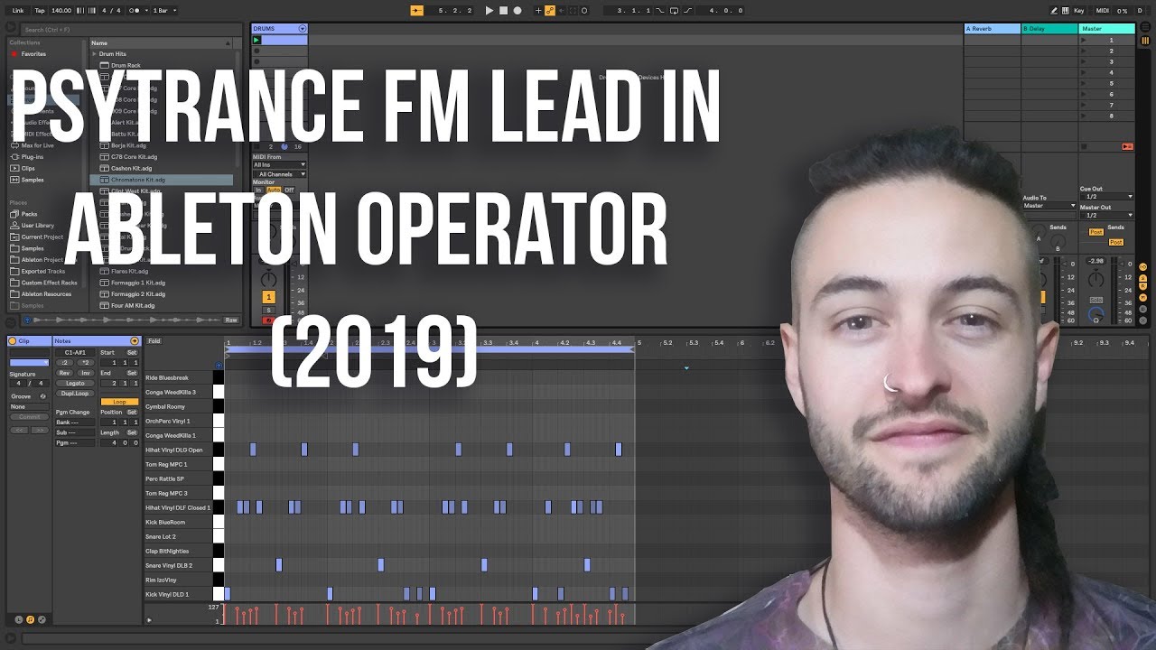 Psytrance FM Lead in Ableton Operator (2019) - YouTube