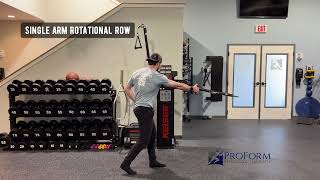 Single Arm Rotational Row