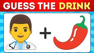 Guess The Drink by Emoji 🥤🍹| Drink Emoji Quiz